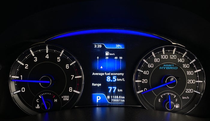 2020 Maruti Ciaz ALPHA  AT 1.5 SHVS PETROL, Petrol, Automatic, 79,654 km, Odometer Image