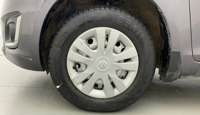 2017 Maruti Swift LXI (O), Petrol, Manual, 13,753 km, Left Front Wheel
