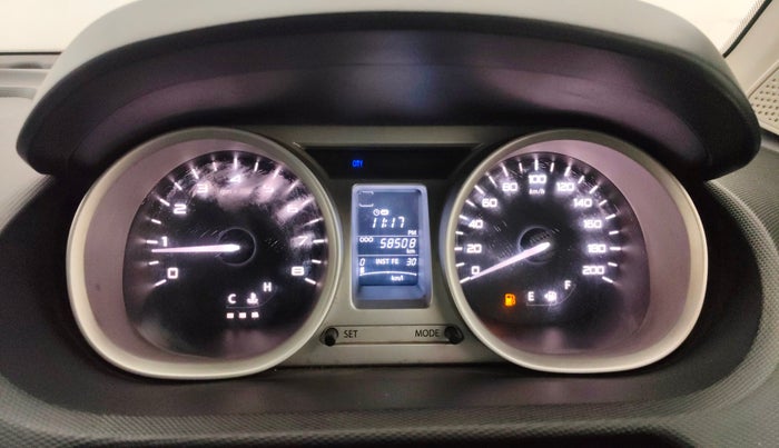 2016 Tata Tiago XZ PETROL, CNG, Manual, 58,495 km, Odometer Image