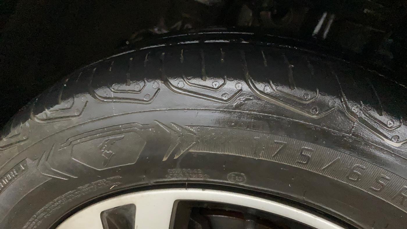 2022 Tata Tiago XZ PLUS CNG, CNG, Manual, 69,706 km, Left Front Tyre Tread