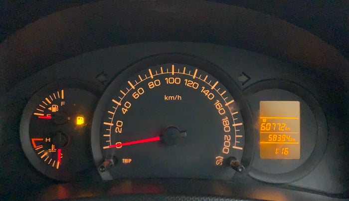 2017 Maruti Swift LXI OPT, Petrol, Manual, 58,273 km, Odometer Image