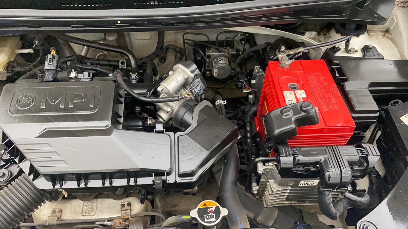 2021 Hyundai NEW SANTRO SPORTZ AMT, Petrol, Automatic, 28,293 km, Engine View - Left