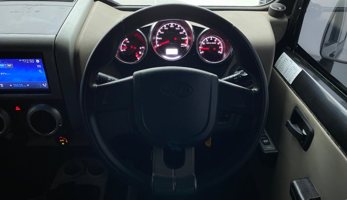 2018 Mahindra Thar CRDE 4X4 BS IV, Diesel, Manual, 23,693 km, Steering Wheel Close Up