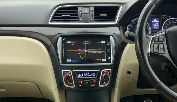 2017 Maruti Ciaz ALPHA 1.4 VVT, Petrol, Manual, 70,864 km, Air Conditioner