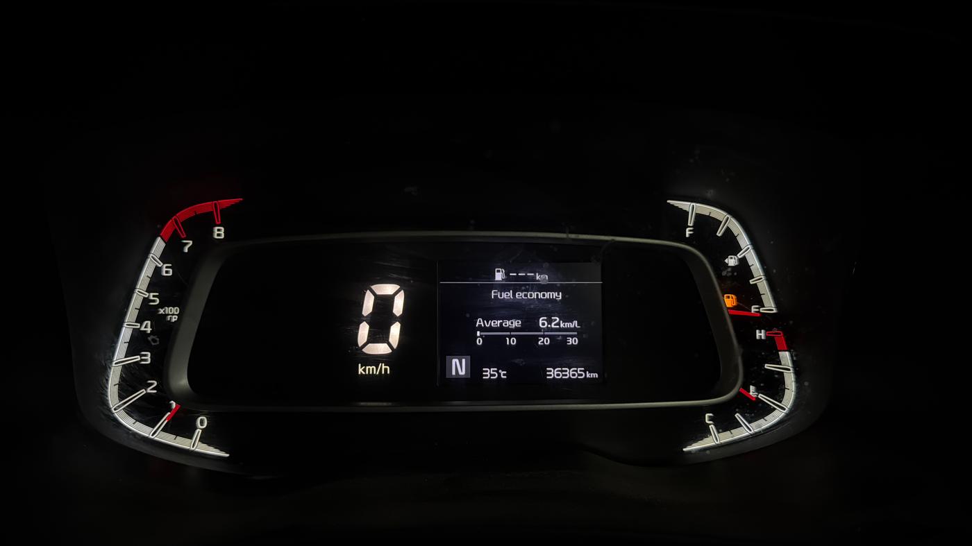 2021 KIA SONET HTX 1.0 IMT, Petrol, Manual, 36,347 km, Odometer Image