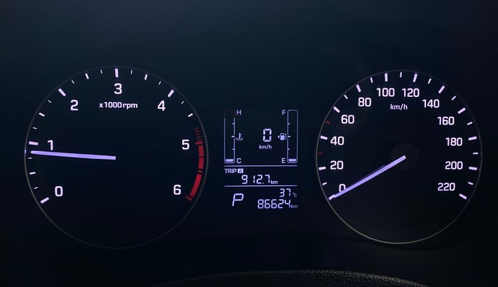 2019 Hyundai Creta SX AT 1.6 DIESEL, Diesel, Automatic, 86,621 km, Odometer Image