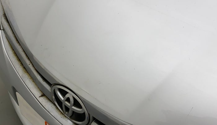 2013 Toyota Etios G, Petrol, Manual, 1,16,338 km, Bonnet (hood) - Slightly dented