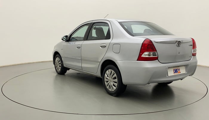 2013 Toyota Etios G, Petrol, Manual, 1,16,338 km, Left Back Diagonal