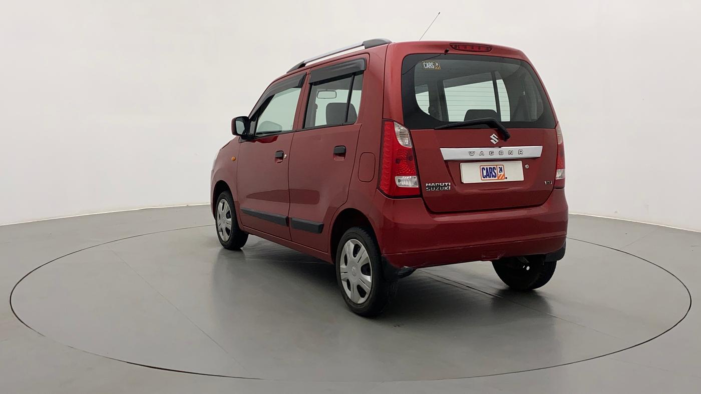 2017 Maruti Wagon R 1.0 VXI, Petrol, Manual, 25,859 km, Left Back Diagonal