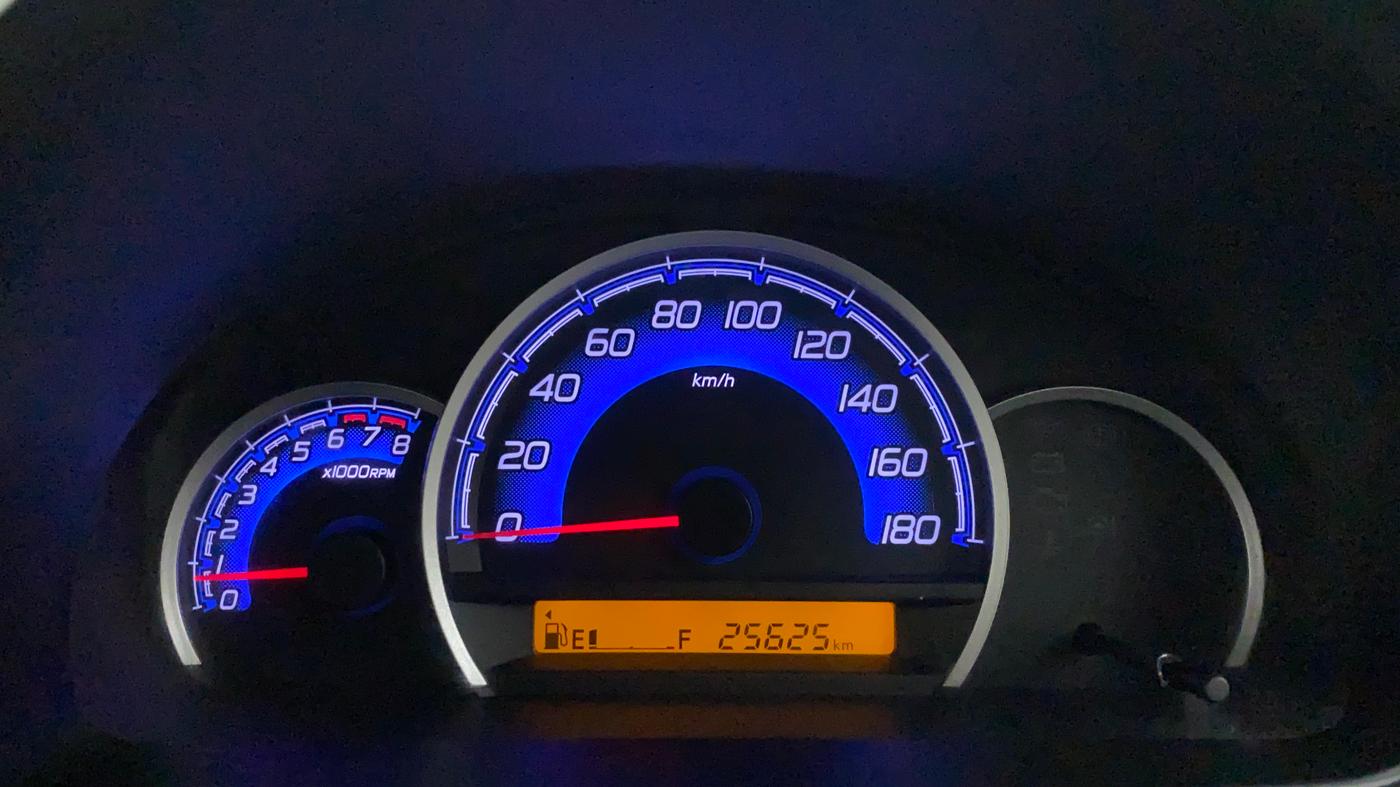 2017 Maruti Wagon R 1.0 VXI, Petrol, Manual, 25,859 km, Odometer Image