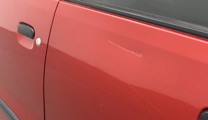2017 Maruti Wagon R 1.0 VXI, Petrol, Manual, 25,859 km, Rear left door - Slightly dented