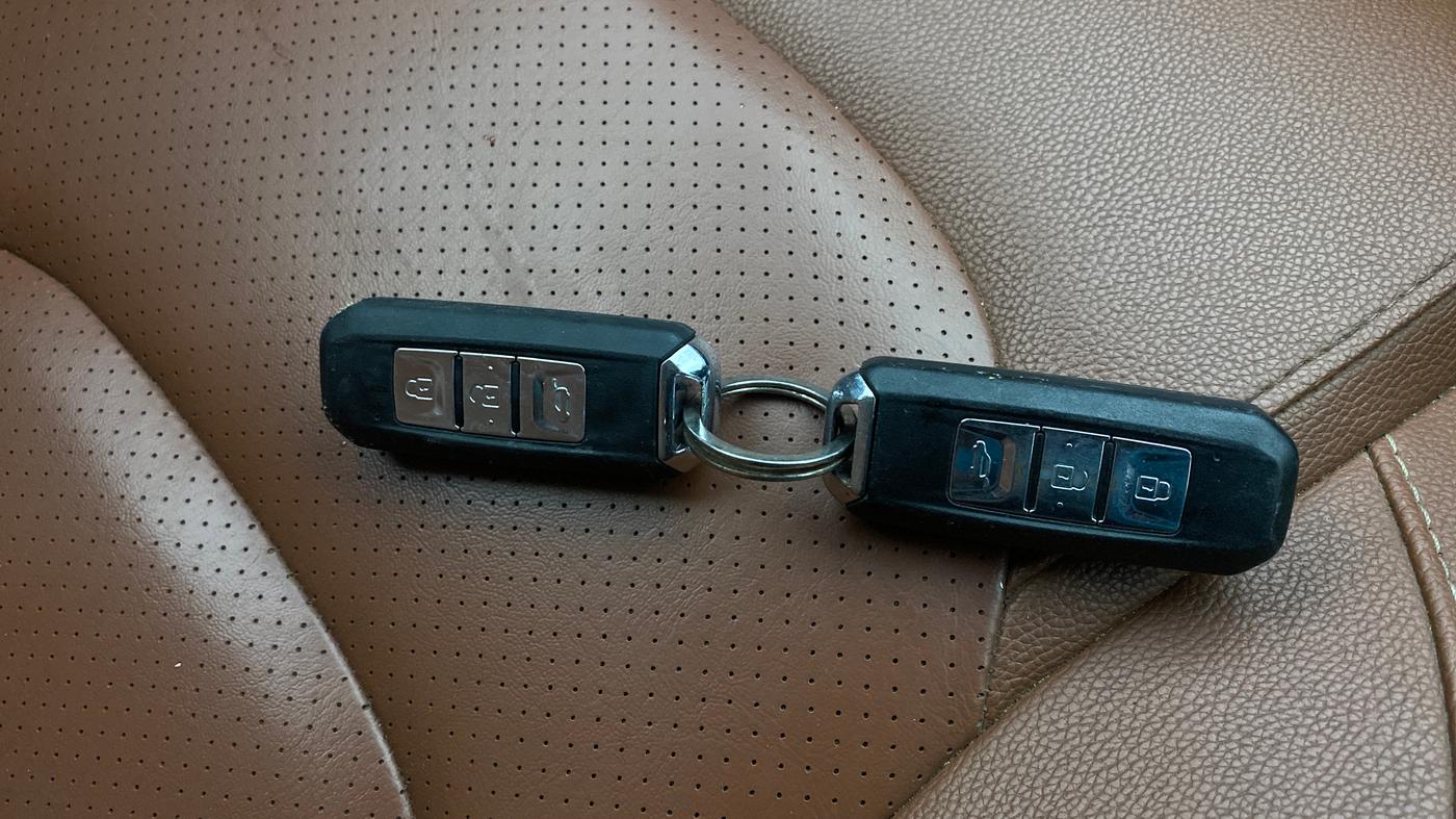 2020 MG HECTOR PLUS SHARP 1.5 PETROL TURBO CVT 6-STR, Petrol, Automatic, 56,478 km, Key Close Up