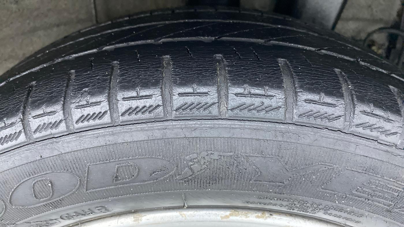 2014 Hyundai Xcent S 1.2 OPT, Petrol, Manual, 36,053 km, Left Rear Tyre Tread