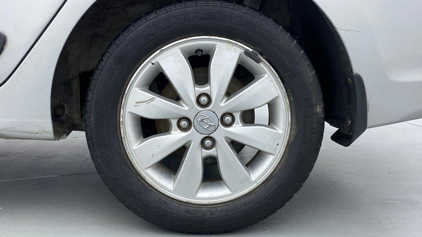 2014 Hyundai Xcent S 1.2 OPT, Petrol, Manual, 36,053 km, Left Rear Wheel