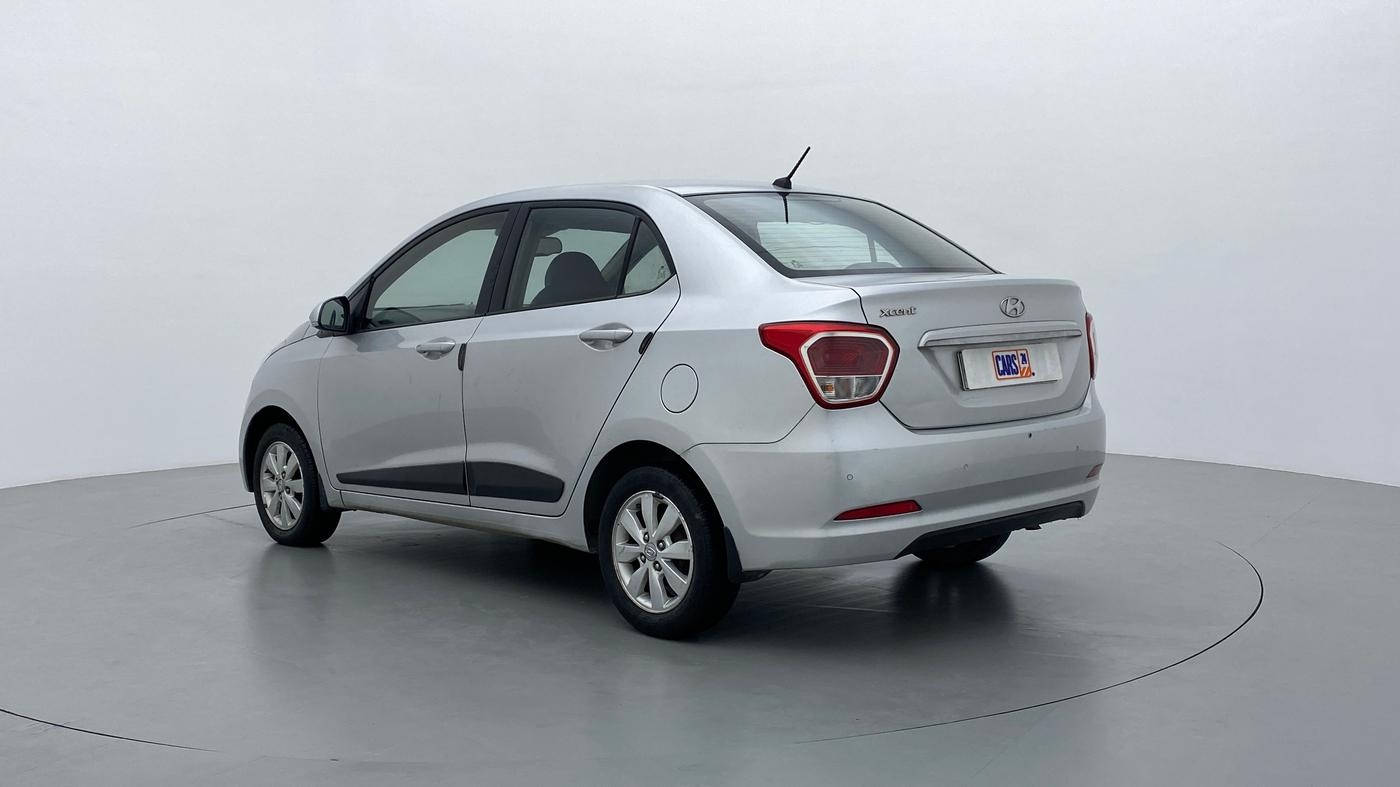 2014 Hyundai Xcent S 1.2 OPT, Petrol, Manual, 36,053 km, Left Back Diagonal (45- Degree) View