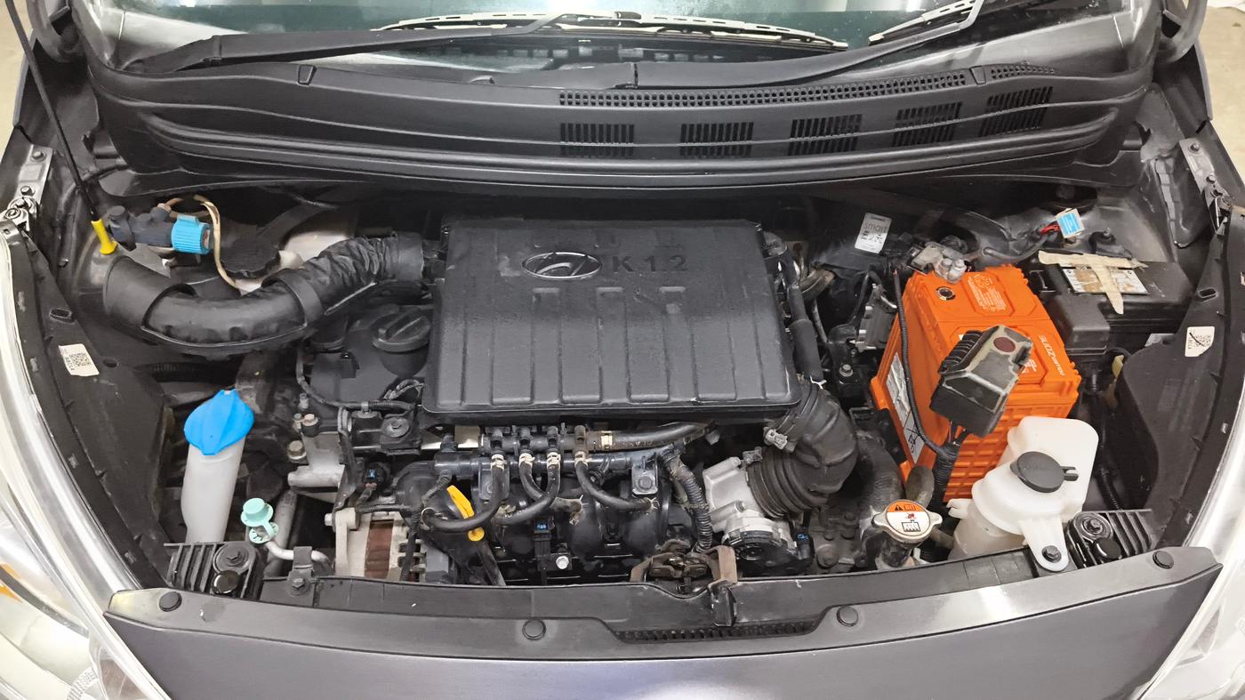 2020 Hyundai Grand i10 SPORTZ 1.2 KAPPA VTVT, CNG, Manual, 49,375 km, Engine View