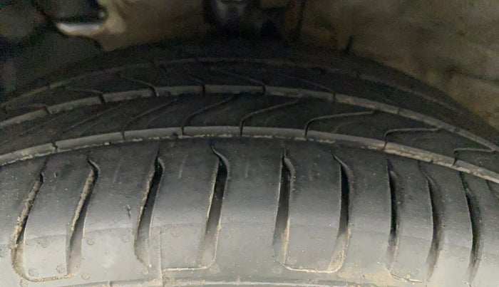 2018 Hyundai Verna 1.6 VTVT SX (O) AT, Petrol, Automatic, 95,612 km, Left Front Tyre Tread