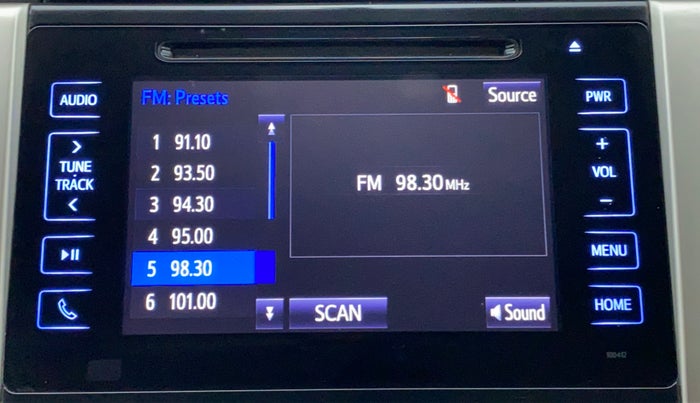 2019 Toyota Innova Crysta 2.4 GX 8 STR, Diesel, Manual, 38,470 km, Infotainment System