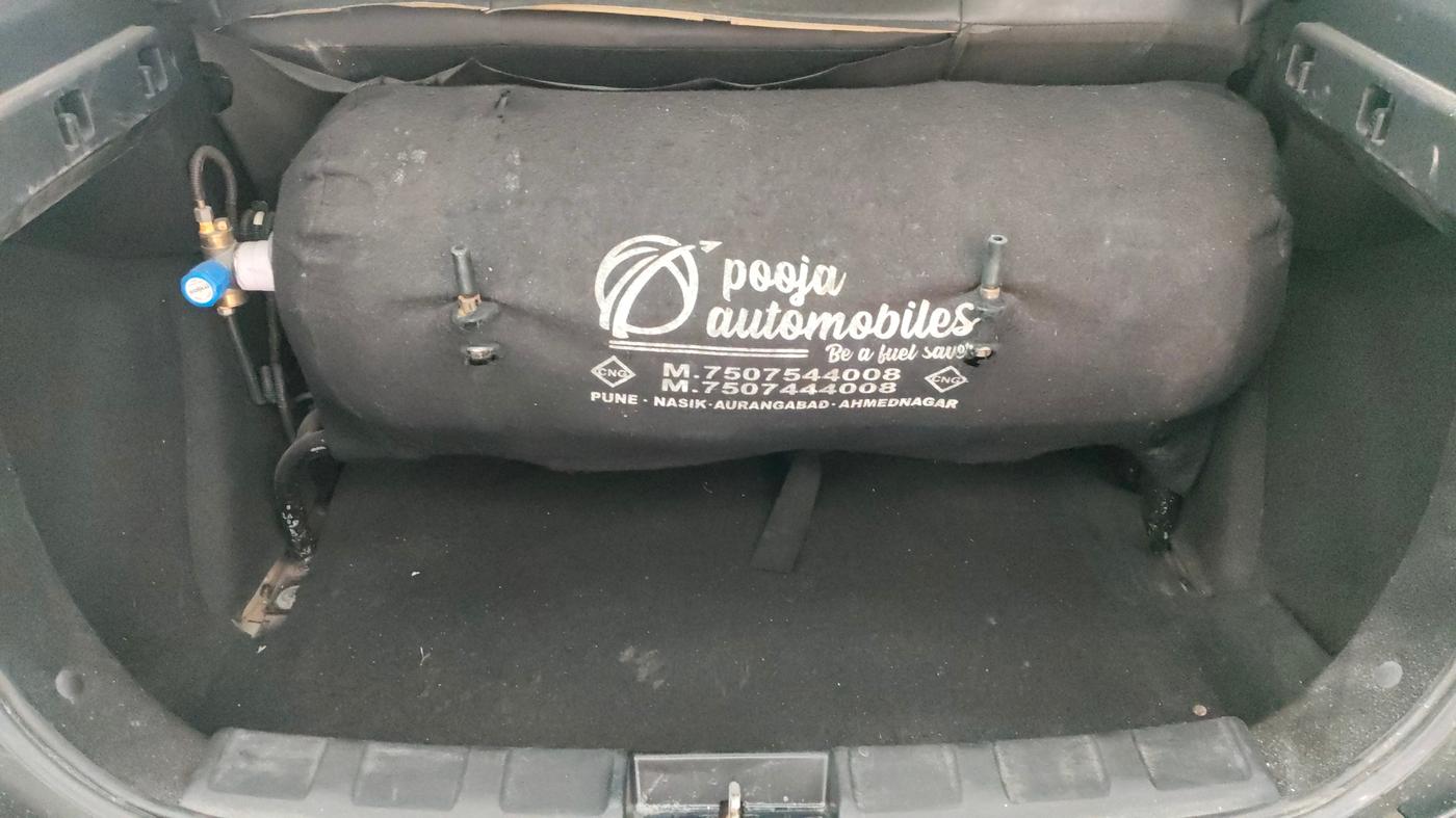 2019 Tata NEXON KRAZ PLUS AMT PETROL, CNG, Automatic, 94,993 km, Boot Inside