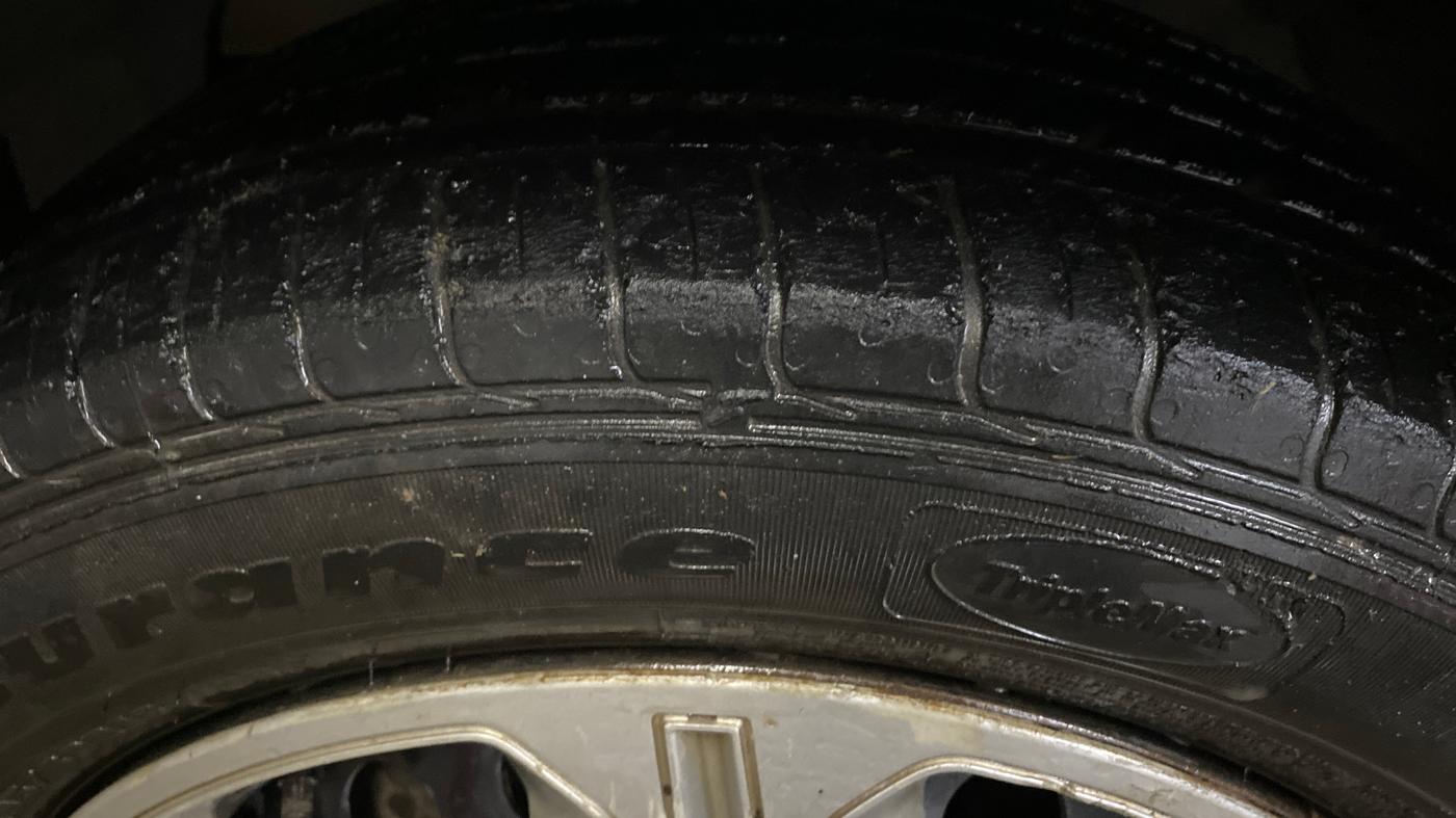 2022 Tata NEXON XM SUNROOF PETROL, Petrol, Manual, 59,734 km, Left Front Tyre Tread