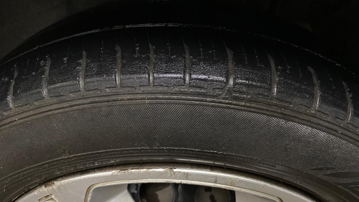 2022 Tata NEXON XM SUNROOF PETROL, Petrol, Manual, 59,734 km, Left Rear Tyre Tread