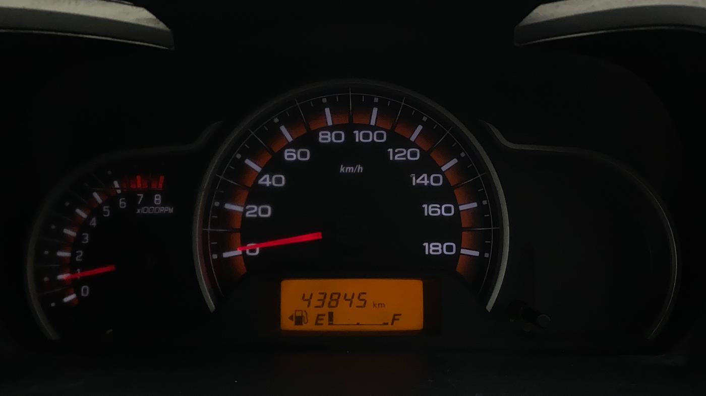 2017 Maruti Alto K10 VXI, Petrol, Manual, 43,883 km, Odometer Image