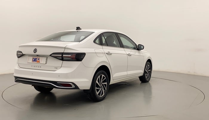 2022 Volkswagen VIRTUS TOPLINE TSI 1.0 MT, Petrol, Manual, 35,413 km, Right Back Diagonal