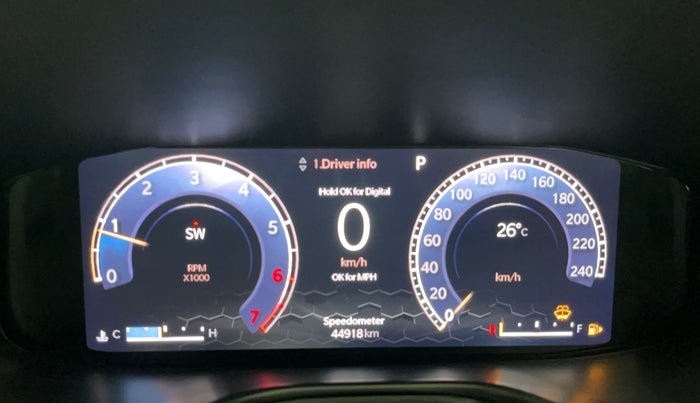 2021 Jeep Compass MODEL S (O) 1.4 PETROL DCT, Petrol, Automatic, 44,870 km, Odometer Image