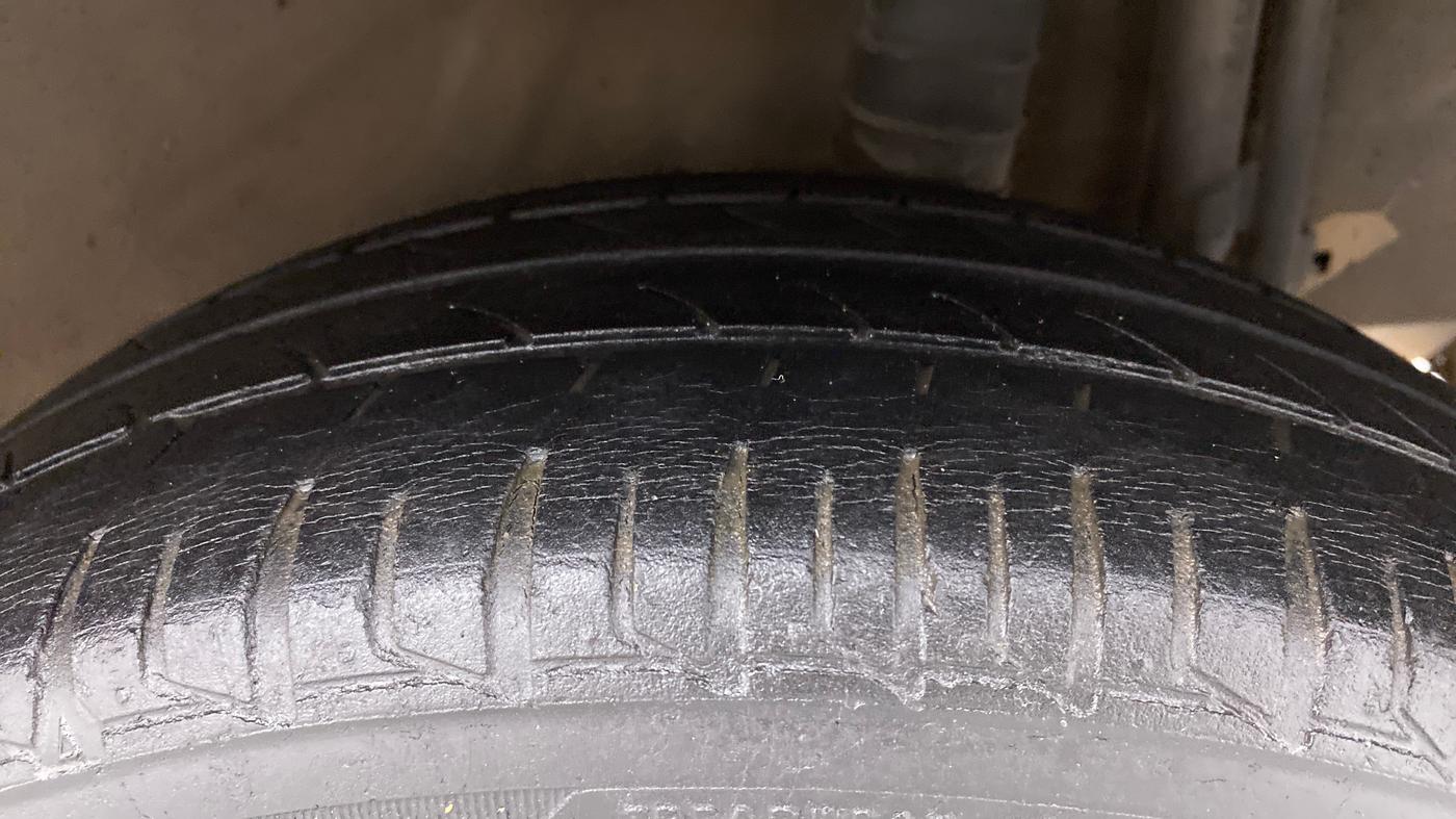 2010 Nissan Micra XV PETROL, Petrol, Manual, 57,514 km, Left Rear Tyre Tread