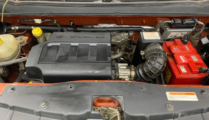 2016 Mahindra Kuv100 K6 PLUS 6 STR, Petrol, Manual, 69,174 km, Engine View