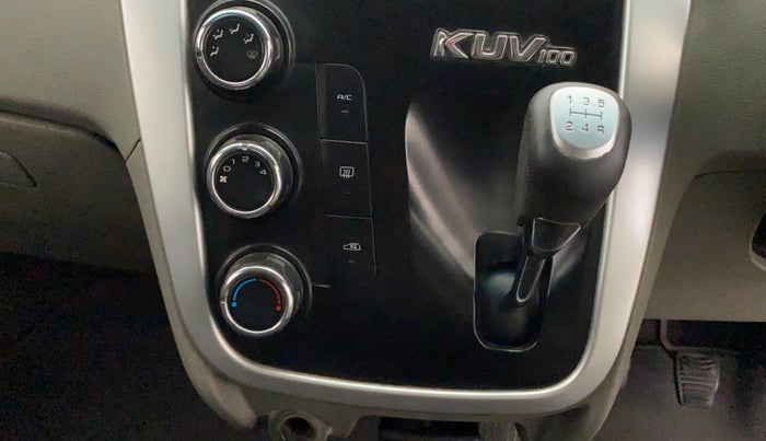 2016 Mahindra Kuv100 K6 PLUS 6 STR, Petrol, Manual, 69,174 km, Gear Lever