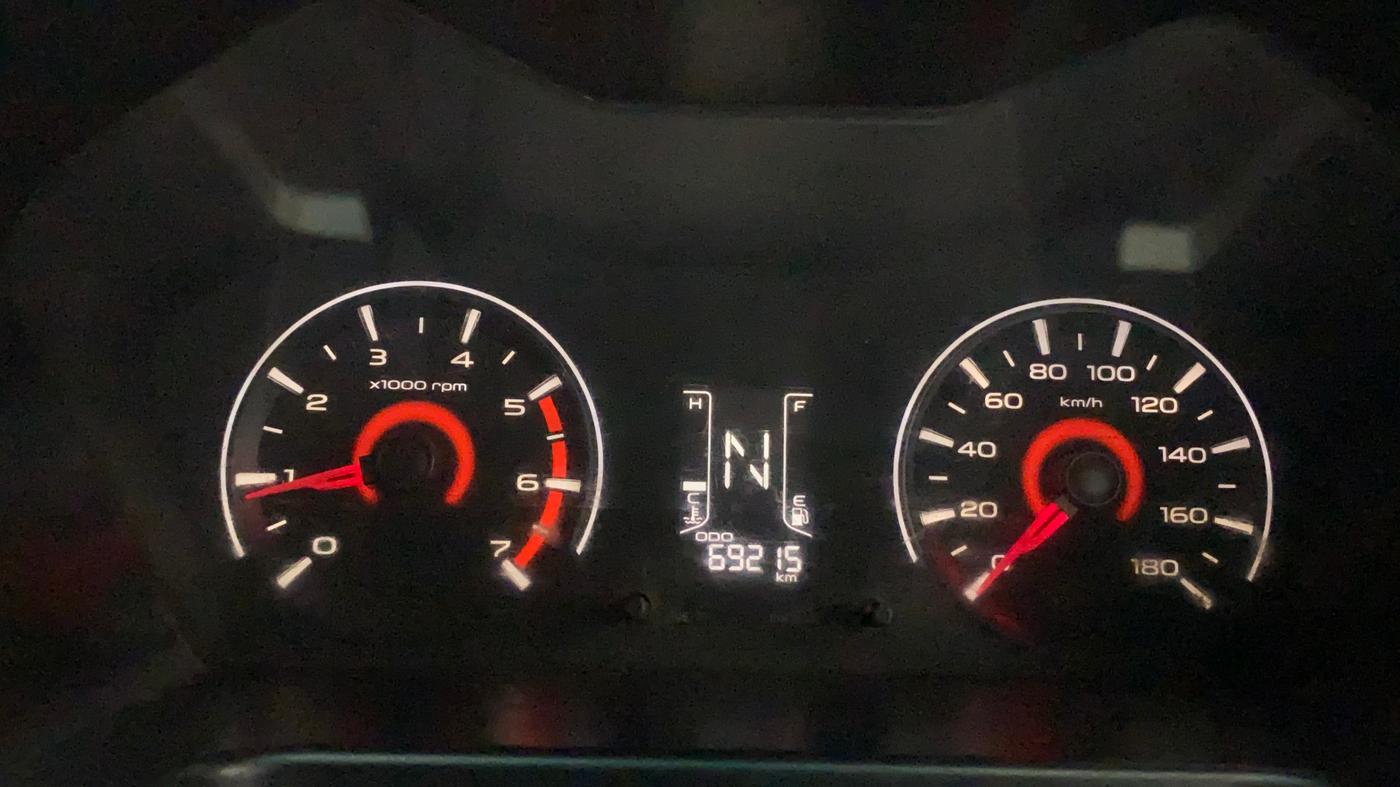 2016 Mahindra Kuv100 K6 PLUS 6 STR, Petrol, Manual, 69,174 km, Odometer Image