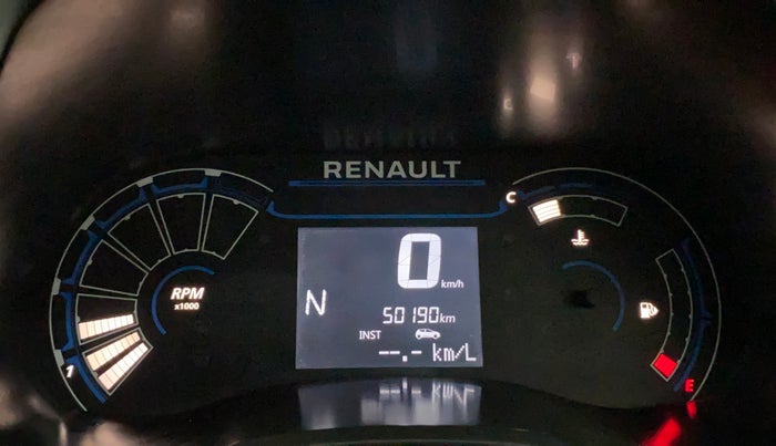 2020 Renault TRIBER RXZ AMT, Petrol, Automatic, 50,175 km, Odometer Image
