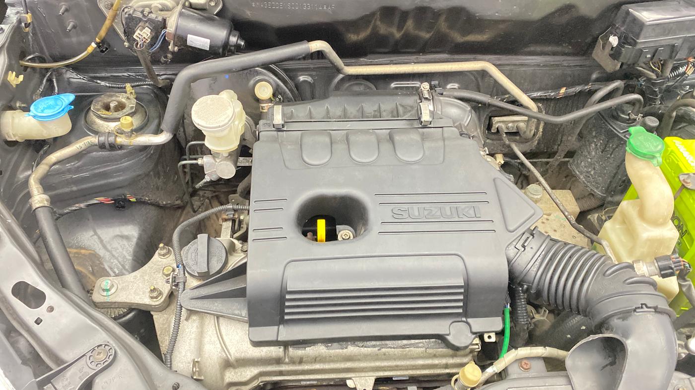 2015 Maruti Alto K10 VXI AMT, Petrol, Automatic, 1,07,039 km, Engine View - Right