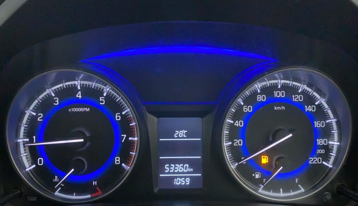 2019 Maruti Baleno DELTA PETROL 1.2, Petrol, Manual, 53,360 km, Odometer Image