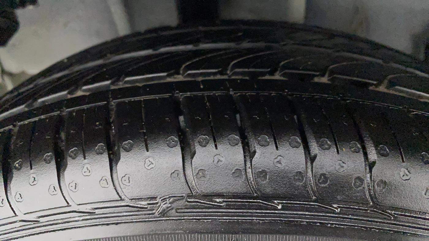2022 Tata Tiago XZA PLUS PETROL, Petrol, Automatic, 2,507 km, Right Rear Tyre Tread
