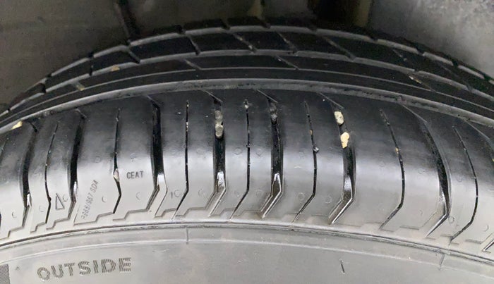 2022 Tata PUNCH ADVENTURE MT, Petrol, Manual, 9,991 km, Left Rear Tyre Tread