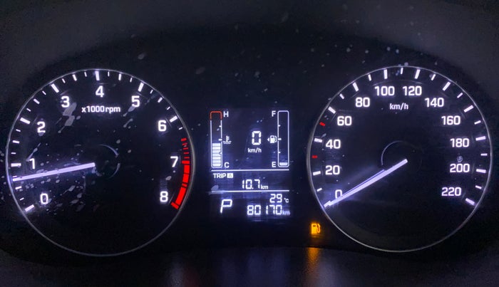 2017 Hyundai Creta SX PLUS AT 1.6 PETROL, Petrol, Automatic, 80,160 km, Odometer Image