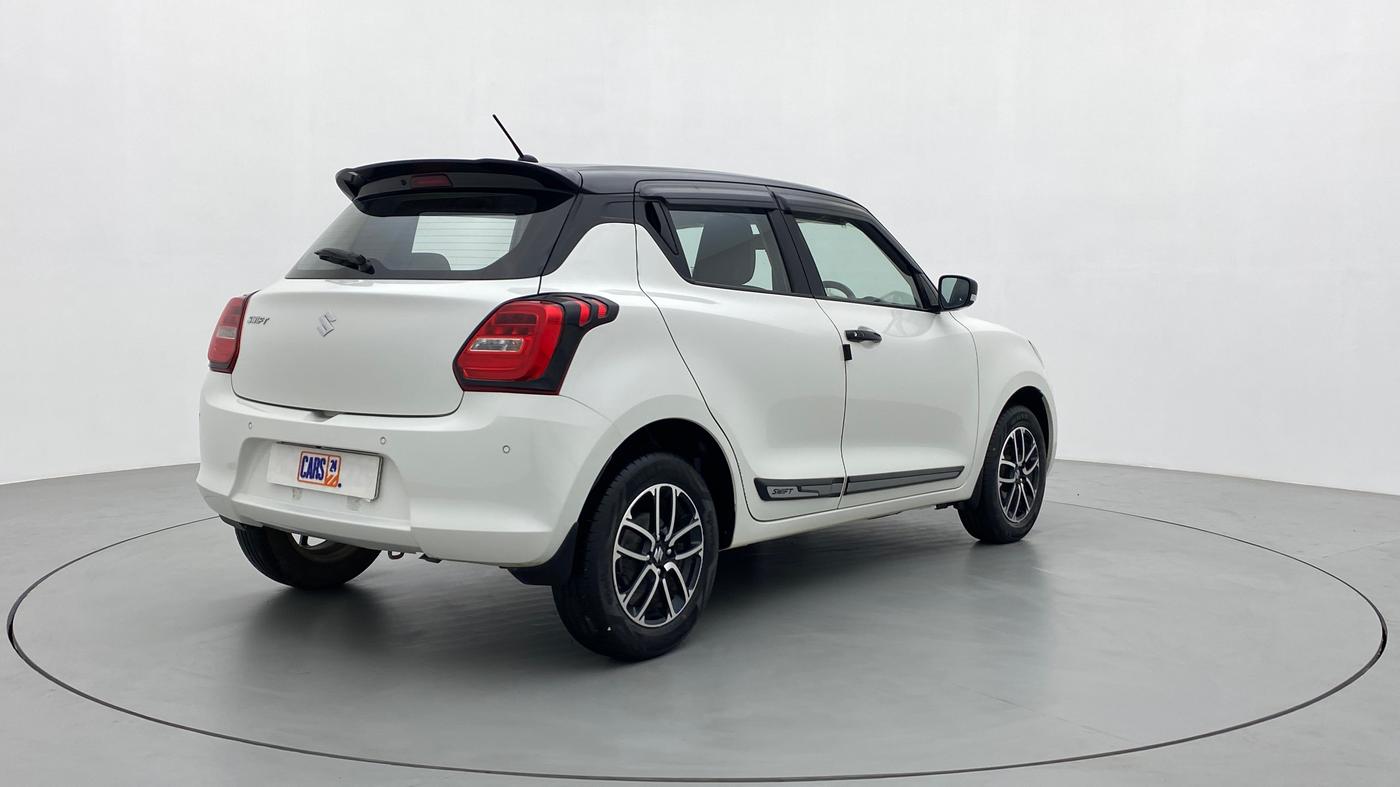 2021 Maruti Swift ZXI+ DUAL TONE , Petrol, Manual, 37,270 km, Right Back Diagonal