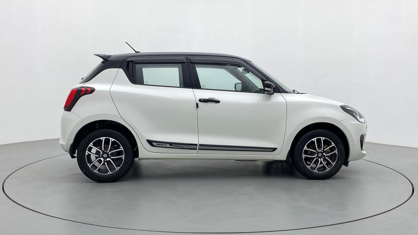 2021 Maruti Swift ZXI+ DUAL TONE , Petrol, Manual, 37,270 km, Right Side View