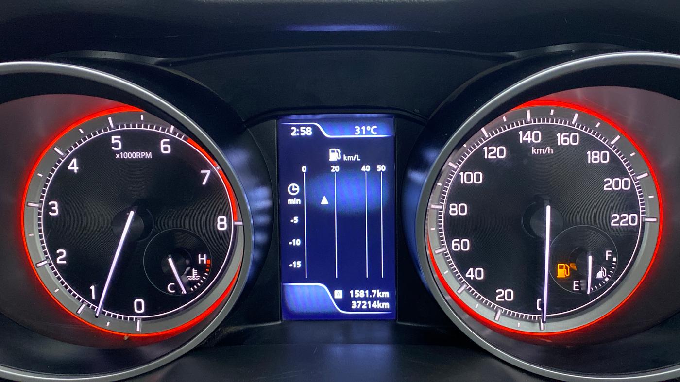 2021 Maruti Swift ZXI+ DUAL TONE , Petrol, Manual, 37,270 km, Odometer Image