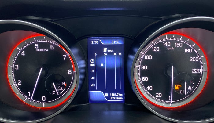 2021 Maruti Swift ZXI+ DUAL TONE , Petrol, Manual, 37,270 km, Odometer Image