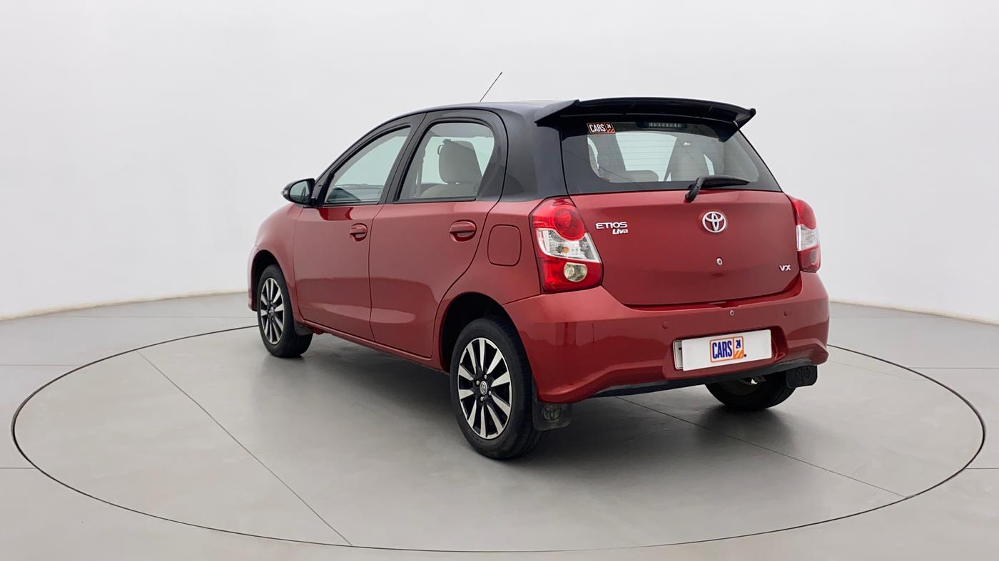 2017 Toyota Etios Liva VX DUAL TONE, Petrol, Manual, 37,917 km, Left Back Diagonal