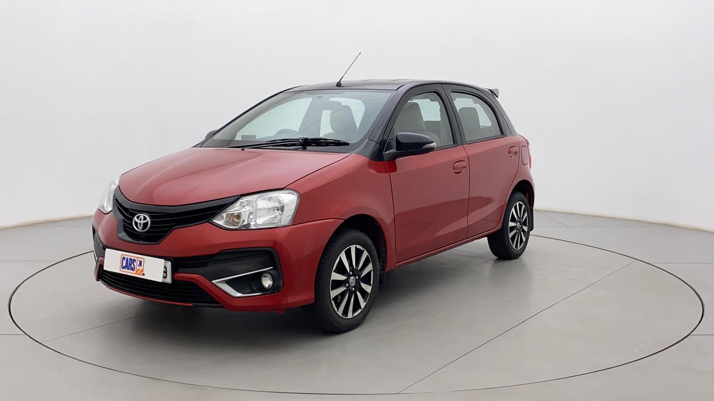 2017 Toyota Etios Liva VX DUAL TONE, Petrol, Manual, 37,917 km, Left Front Diagonal