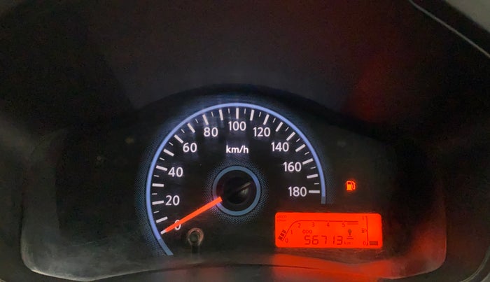 2018 Datsun Redi Go GOLD LIMITED EDITION, CNG, Manual, 56,705 km, Odometer Image