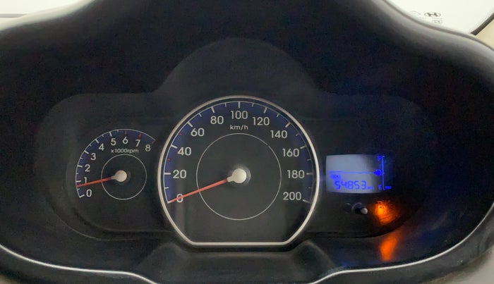 2015 Hyundai i10 MAGNA 1.1, CNG, Manual, 54,843 km, Odometer Image