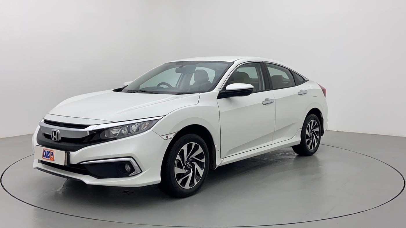 2019 Honda Civic VX CVT i-VTEC, Petrol, Automatic, 10,670 km, Left Front Diagonal (45- Degree) View