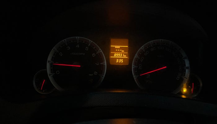 2014 Maruti Swift Dzire VXI, Petrol, Manual, 89,918 km, Odometer Image