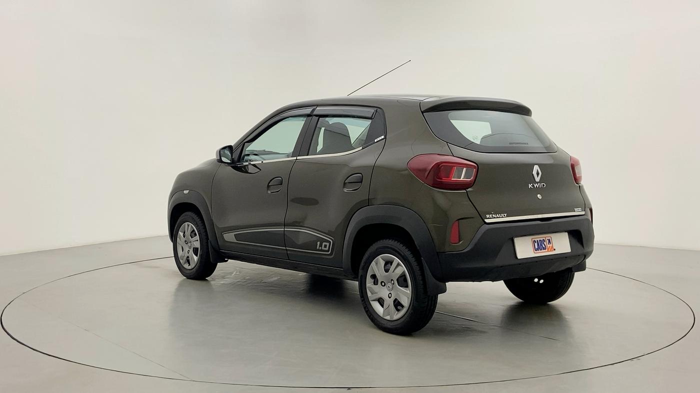 2021 Renault Kwid 1.0 RXT Opt AT, Petrol, Automatic, 7,336 km, Left Back Diagonal