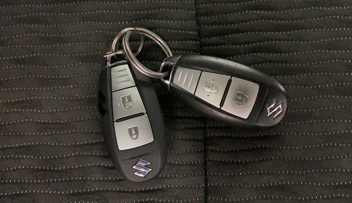 2018 Maruti Baleno ZETA CVT PETROL 1.2, Petrol, Automatic, 45,398 km, Key Close Up